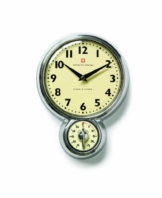 Bengt Ek 1845 Wand Uhr mit Kurzzeit Timer 18 cm Ø -