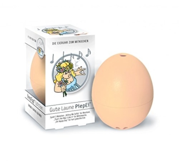 Gute Laune PiepEi rose in Panoramabox (Killine Me Softly, That's the Way I Like It, Oh Happy Day) -