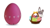 Küchentimer,Kurzzeitwecker,KITCHEN TIMER,EIERUHR - Kurzzeitmesser bis 60 Minuten Farbe pink von Conny Clever® -