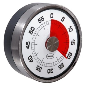 Retro Eieruhr / Küchentimer TACHOMETER grey -