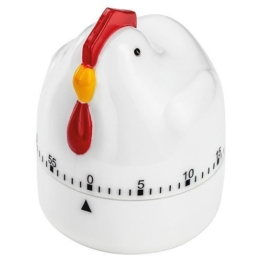 Judge Mutter Henne Analog Timer, weiß - 1