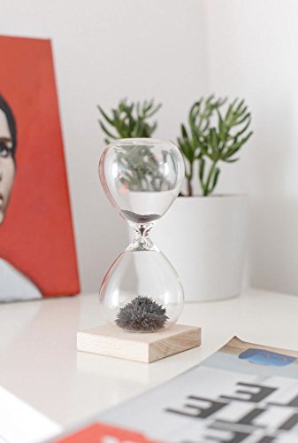 Kikkerland ST05 Sanduhr, Glas, transparent, 9 x 9 x 21 cm - 4